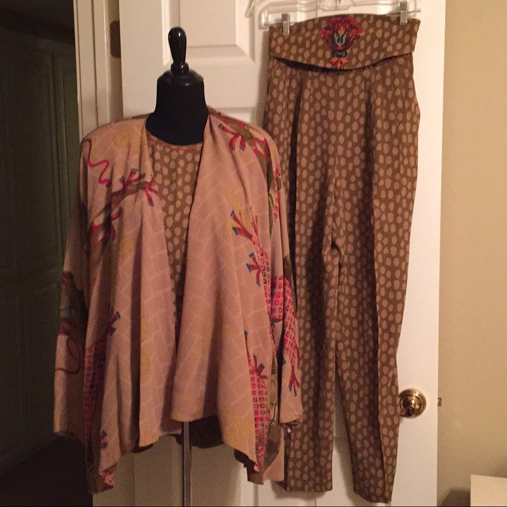 3-piece pants suit